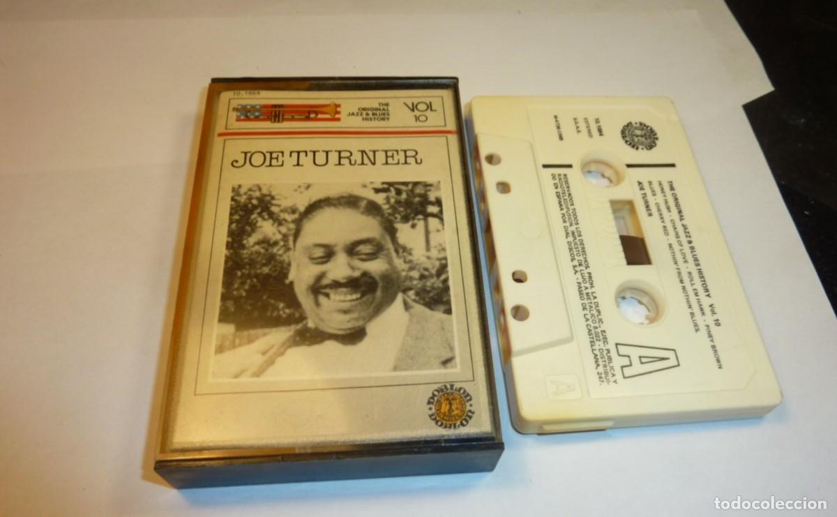 Casetes antiguos: JOE TURNER // THE ORIGINAL JAZZ & BLUES HISTORY// VOL 10 // 1985 // CASETE