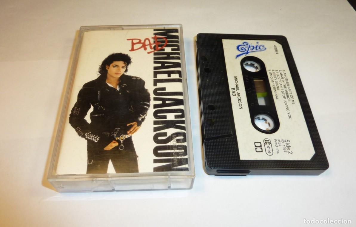 Casetes antiguos: MICHAEL JACKSON // BAD // 1987 // CASETE