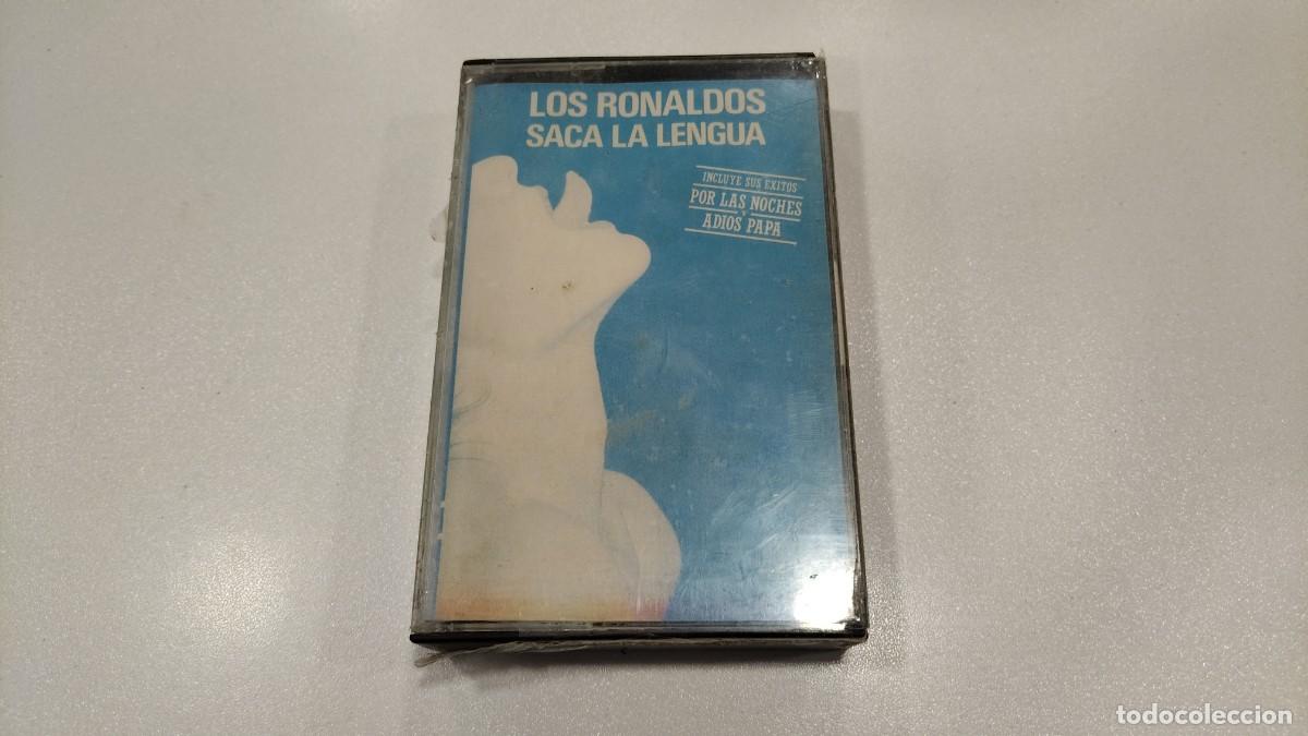 Casetes antiguos: 0526-CASSETT-LOS RONALDOS SACA LA LENGUA- PRECINTADO