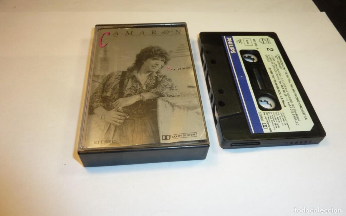Casetes antiguos: CAMARON // SOY GITANO // 1989 // CASETE