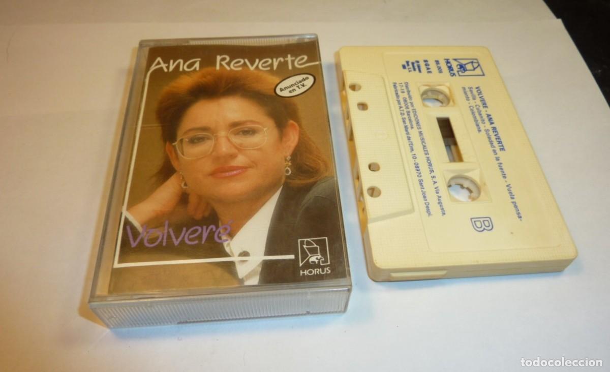 Casetes antiguos: ANA REVERTE // VOLVERE // 1988 // CASETE