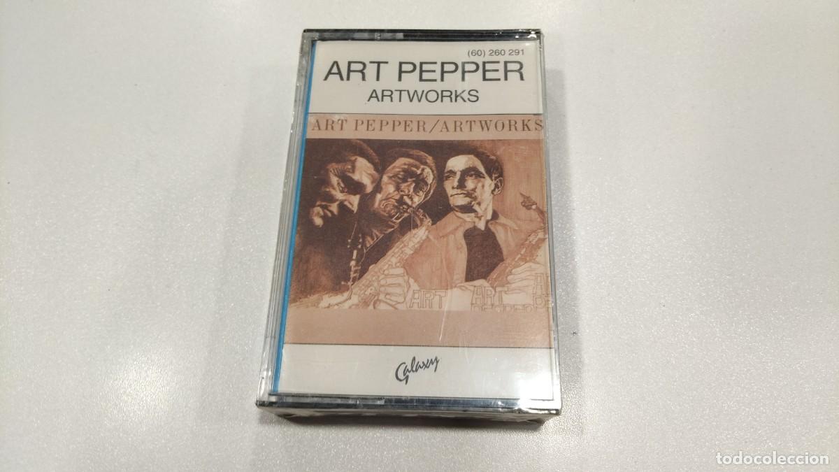 Casetes antiguos: 0526-CASSETTE-ART PEPPER ARTWORKS - PRECINTADO