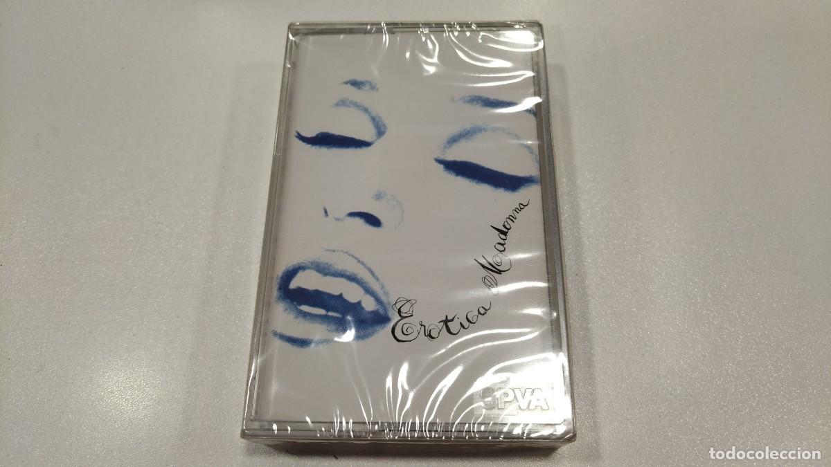 Casetes antiguos: 0526-CASSETTE-MADONNA EROTICA- PRECINTADO