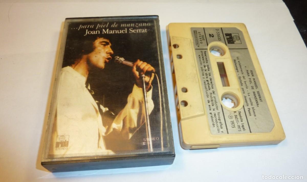 Casetes antiguos: JOAN MANUEL SERRAT // ....PARA PIEL DE MANZANA // 1975 // CASETE