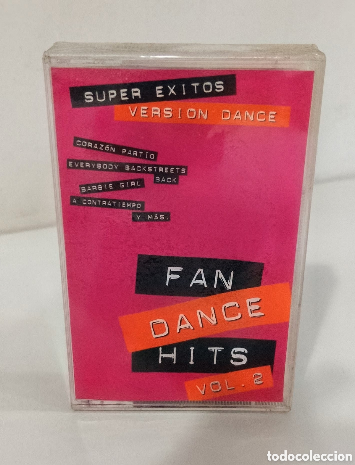 Casetes antiguos: FAN DNCE HITS VOL.1 - SUPER &Eacute;XITOS VERSI&Oacute;N DANCE - CASSETTE PRECINTADO