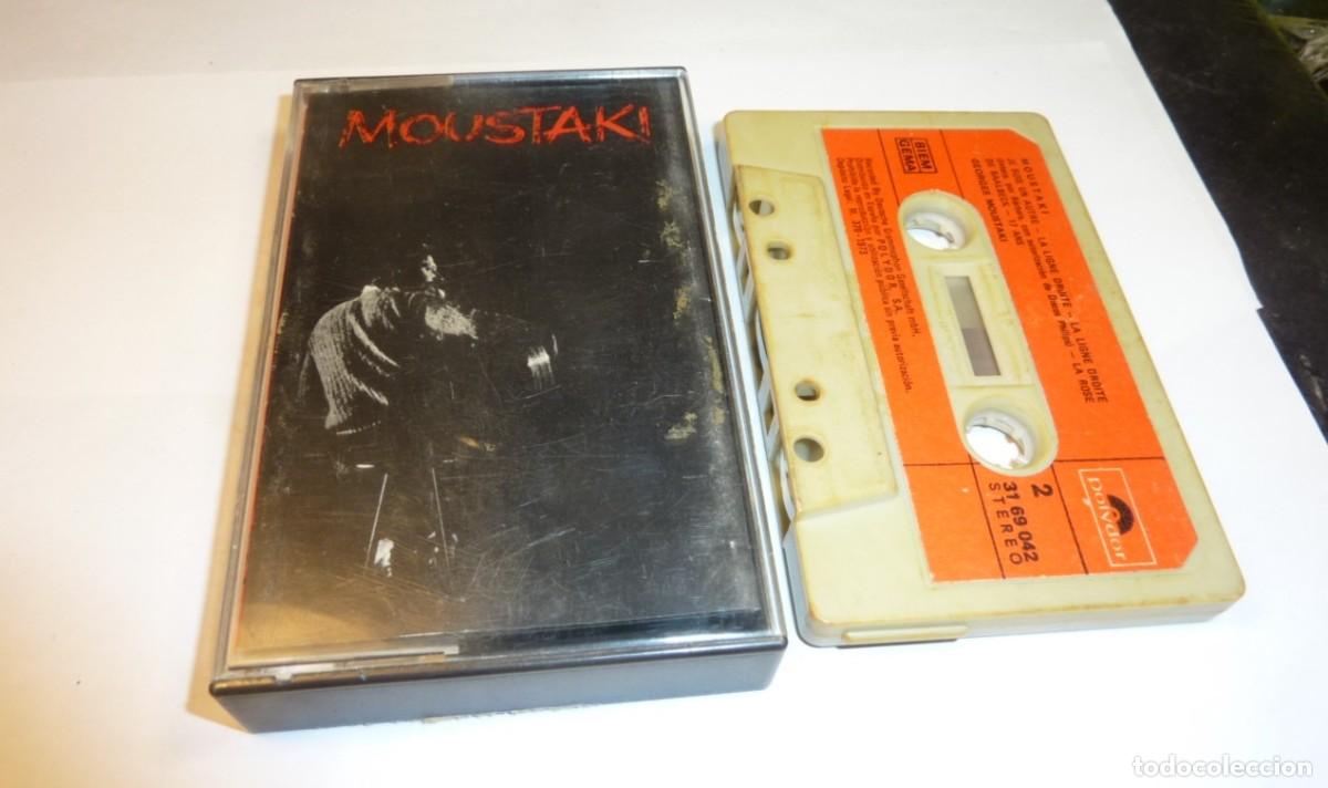 Casetes antiguos: GEORGES MOUSTAKI // MOUSTAKI // 1979 // CASETE