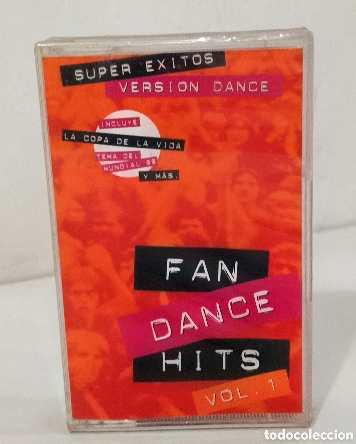 Cassetes antigas: FAN DANCE HITS VOL1 - SUPER &Eacute;XITOS VERSI&Oacute;N DANCE - CASSETTE PRECINTADO
