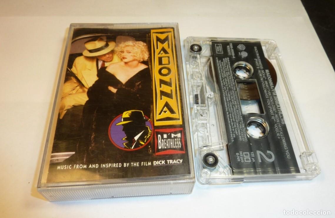 Cassetes antigas: MADONNA // I'M BREATHLESS // MADE IN GERMANY // 1990 // CASETE