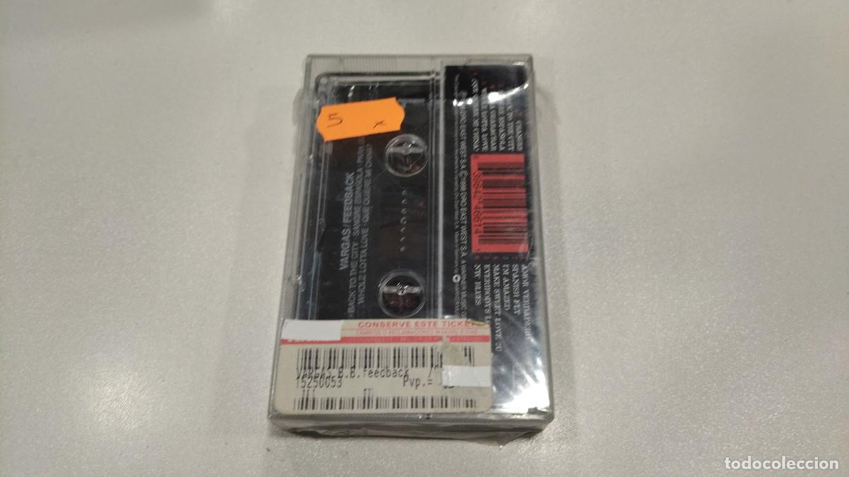 Casetes antiguos: 0526-CASSETTE-VARGAS FEEDBACK- PRECINTADO - Foto 2