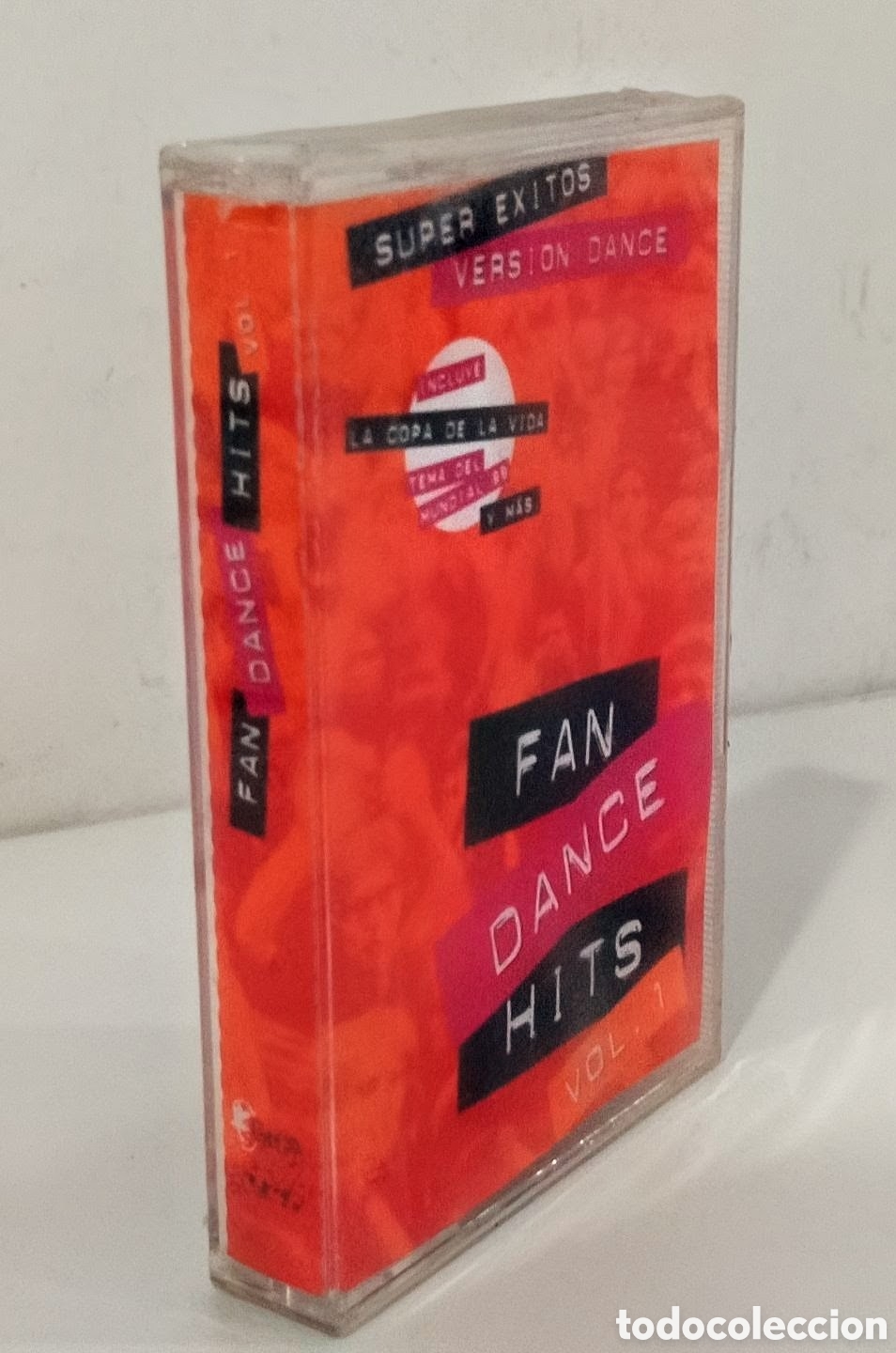 Casetes antiguos: FAN DANCE HITS VOL1+VOL2 - S&Uacute;PER &Eacute;XITOS VERSI&Oacute;N DANCE - CASSETTE PRECINTADO - Foto 3