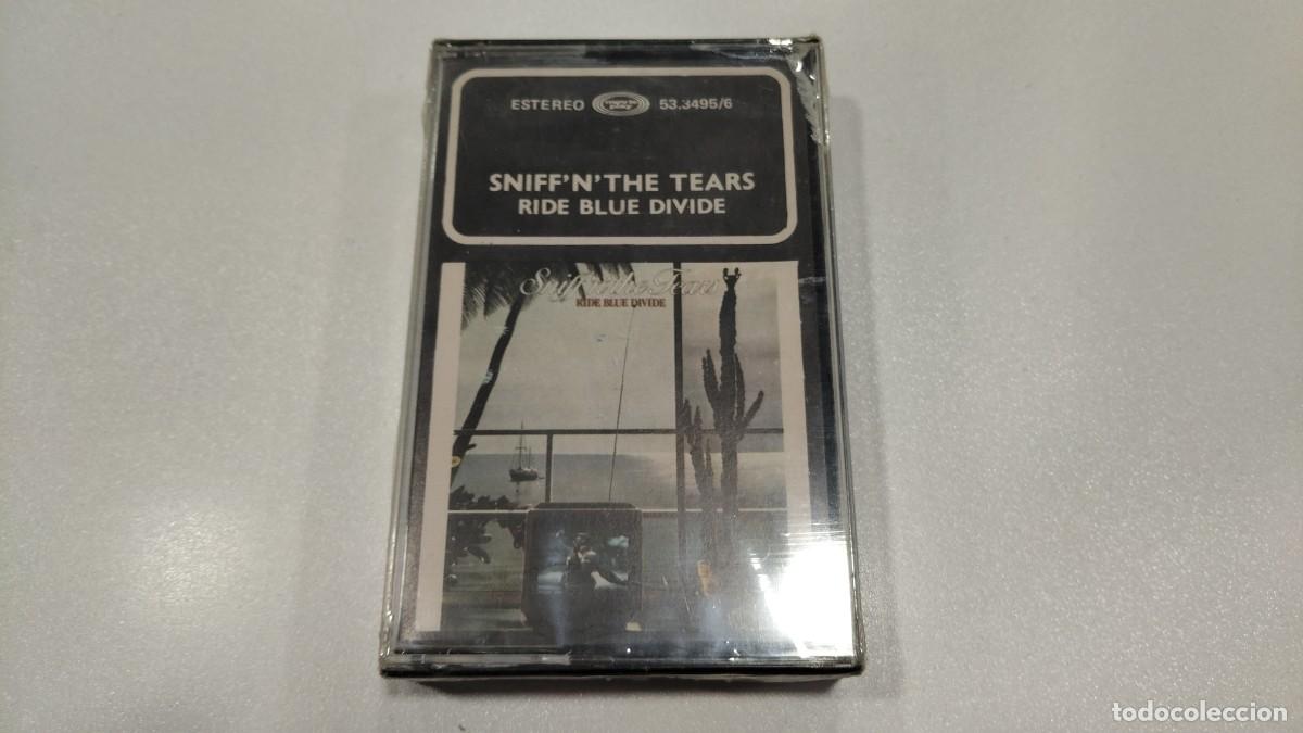 Casetes antiguos: 0526-CASSETTE-SNIFF&acute;N&acute;THE TEARS RIDE BLUE DIVIDE- PRECINTADO