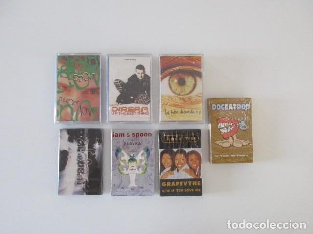 Old Cassettes: PRECINTADAS - LOTE 7 CINTAS CASETE - MUSICA ELECTR&Oacute;NICA - EXPERIMENTAL ETC.