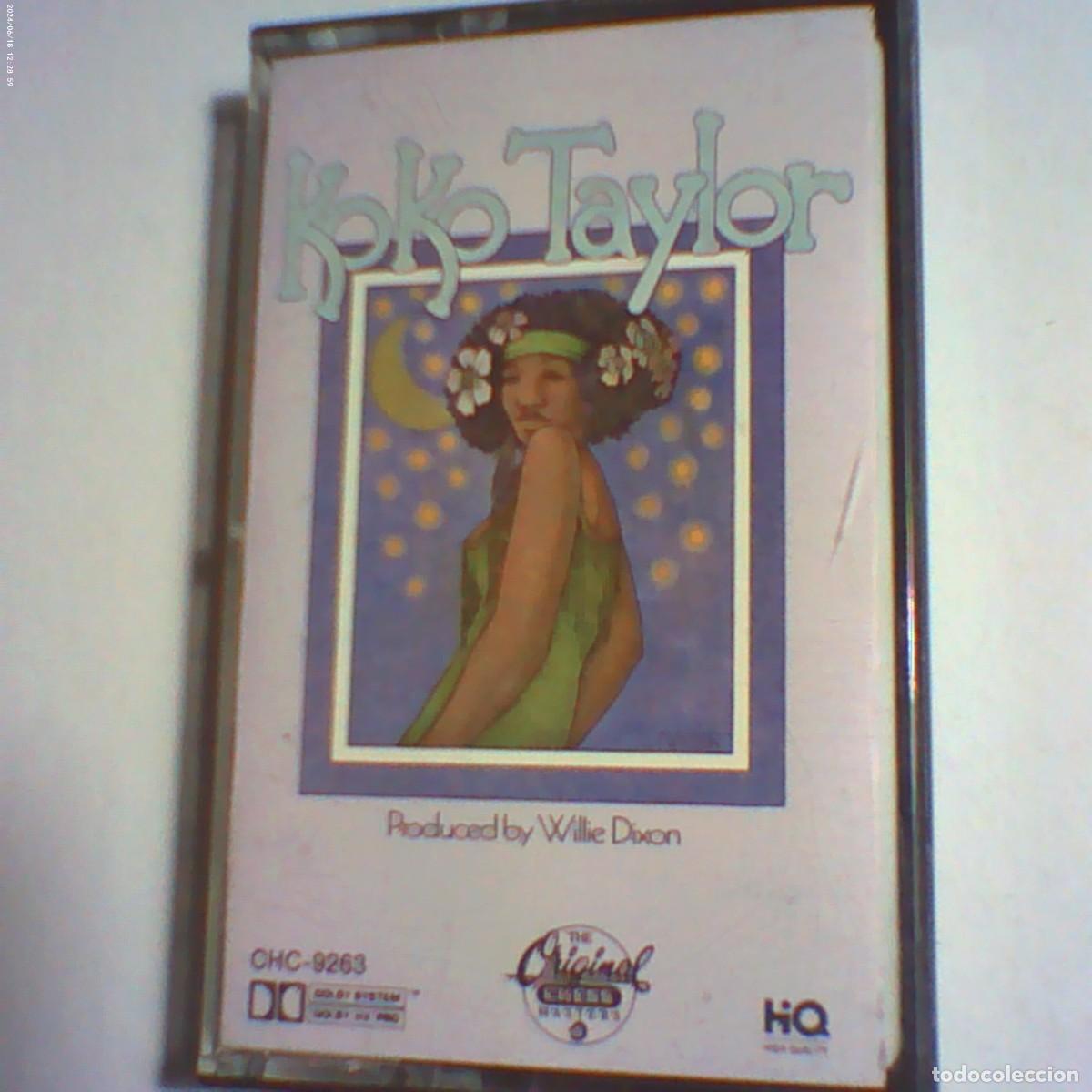 Casetes antiguos: cinta casete koko taylor. the songs. mca 1987 USA. nunca en tc (seminueva)