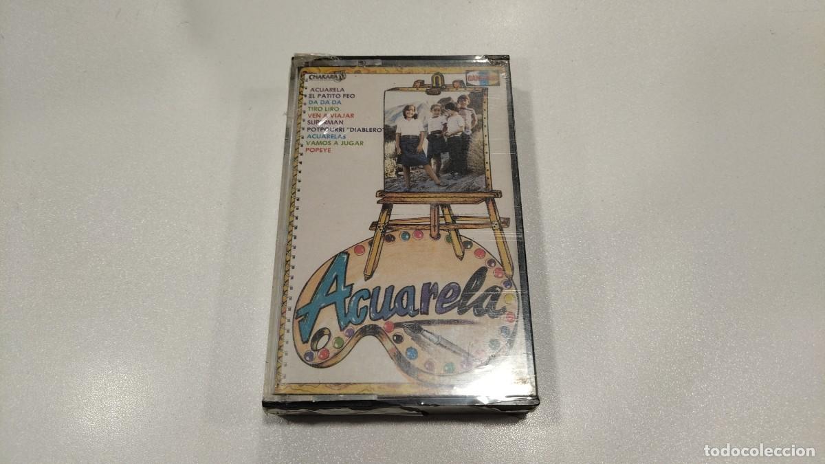 Casetes antiguos: 0526-CASSETTE-ACUARELA- PRECINTADO