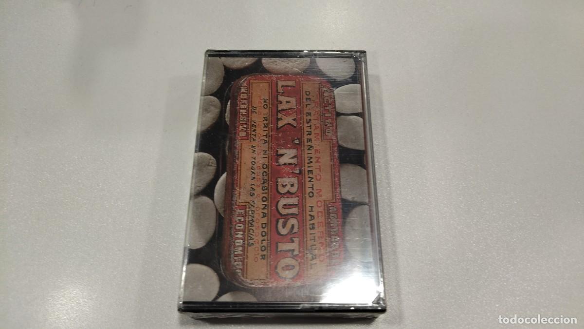 Casetes antiguos: 0526-CASSETTE-LAX&acute;N&acute;BUSTO- PRECINTADO
