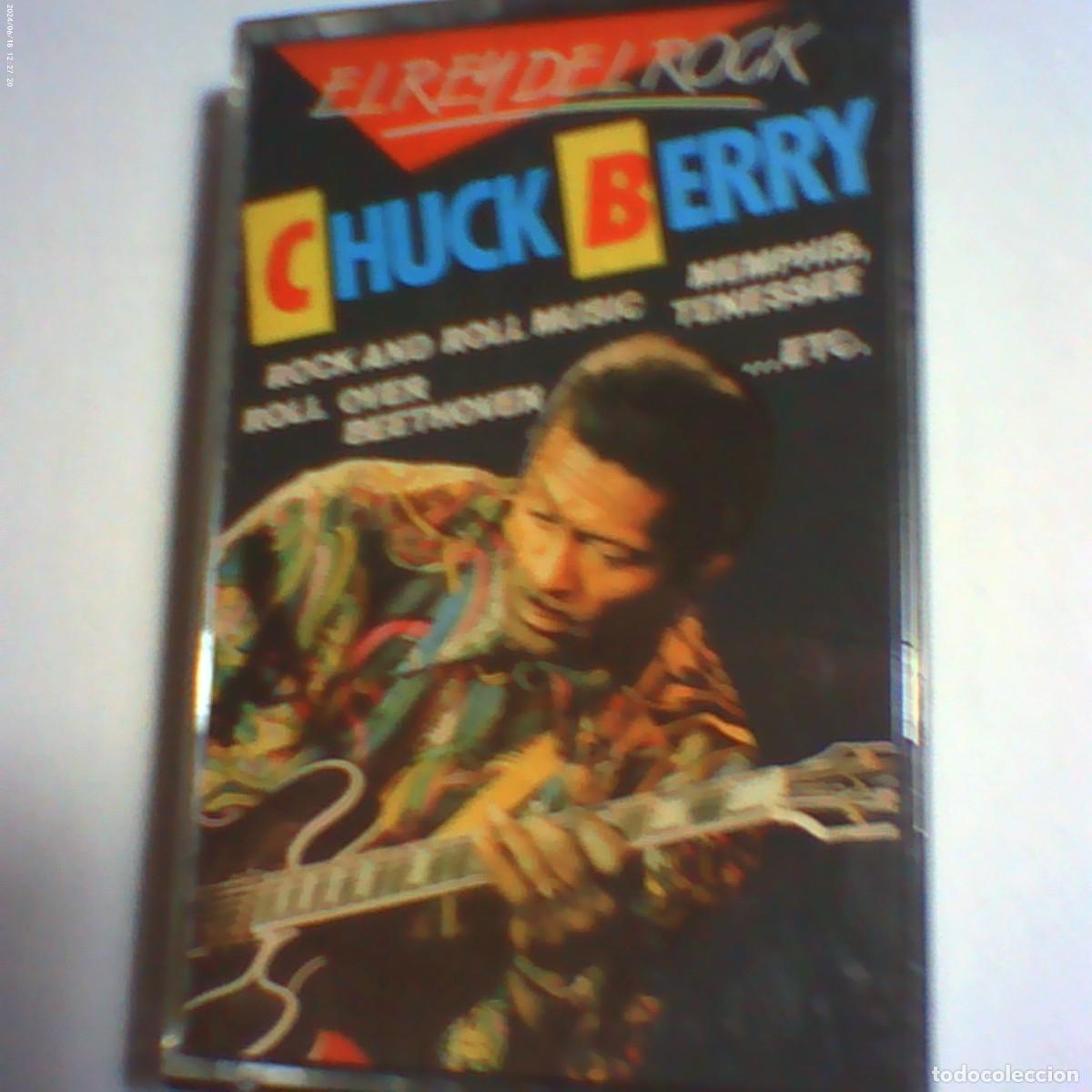 Casetes antiguos: cinta casete el rey del rock chuck berry. emc 1987 spain (seminueva)