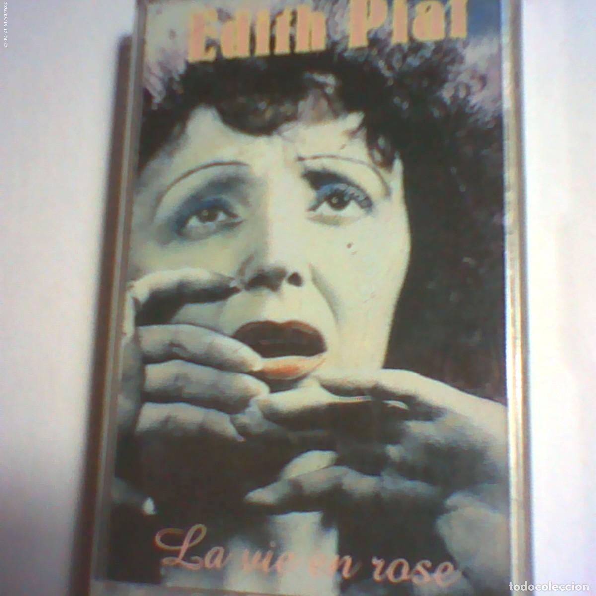 Casetes antiguos: cinta casete edith piaf. la vie en rose. jopker 1998 italy, nunca en tc (buen estado)