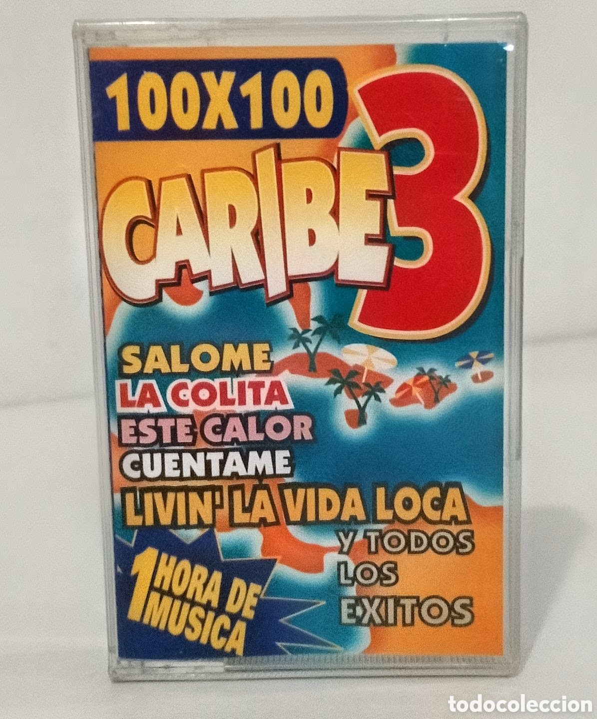 Casetes antiguos: TODO UN CL&Aacute;SICO! CARIBE3 100X100 - CASSETTE PRECINTADO