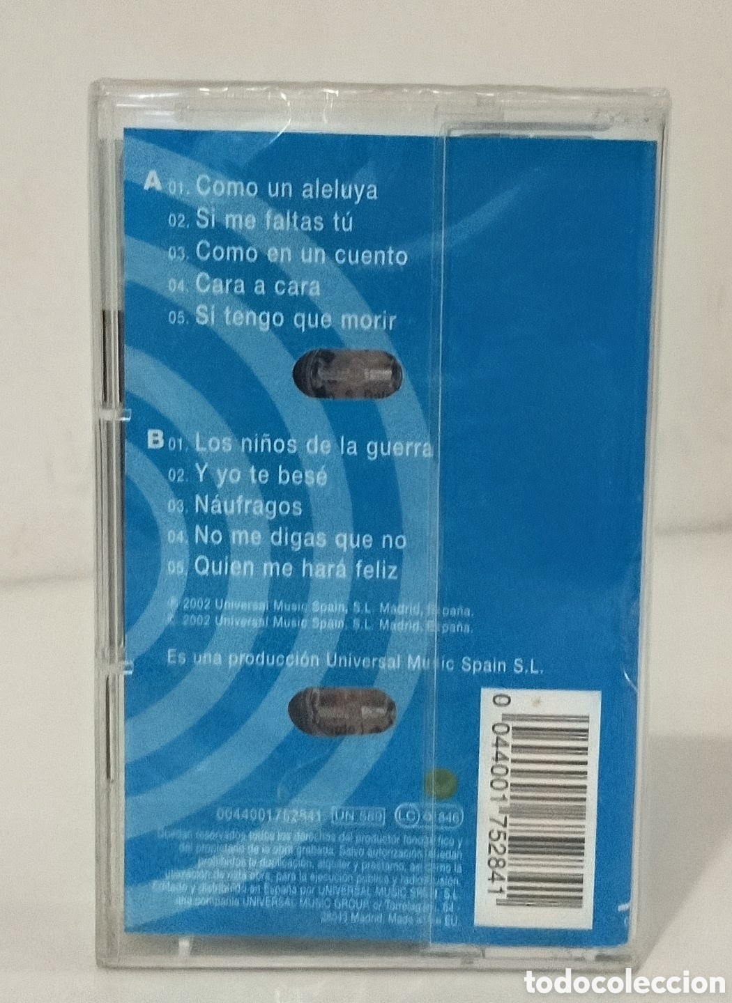 Casetes antiguos: SERGIO DALMA - VERSIONES ORIGINALES CASSETTE PRECINTADO - Foto 2