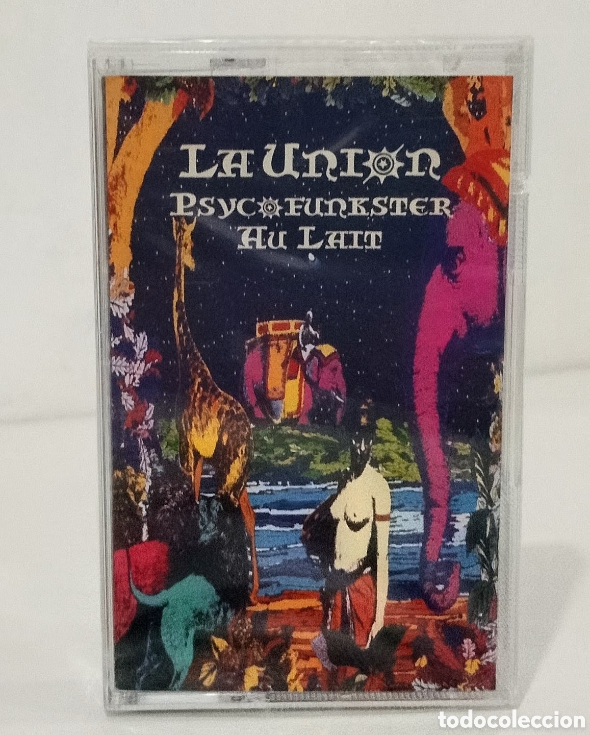 Casetes antiguos: LA UNION - PSYKOFUNKSTER AU LAIT - CASSETTE PRECINTADO
