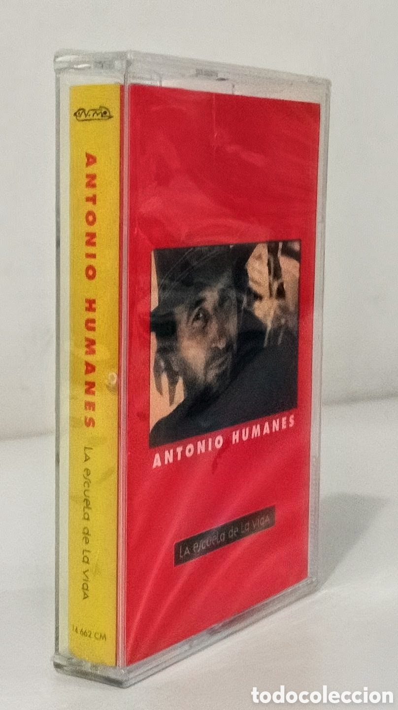 Casetes antiguos: ANTONIO HUMANES - LA ESCUELA DE LA VIDA - CASSETTE PRECINTADO - Foto 2