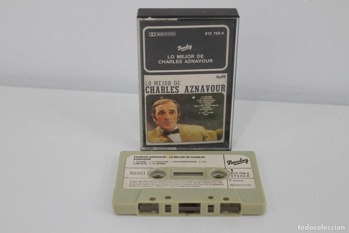 Old Cassettes: LO MEJOR DE CHARLES AZNAVOUR CASETE