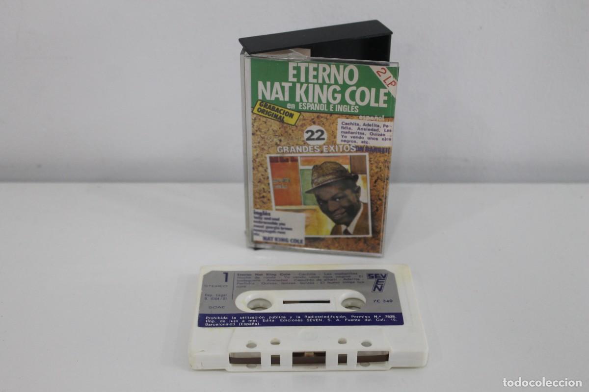 Cassettes Anciennes: ETERNO NAT KING COLE EN ESPA&Ntilde;OL E INGLES CASETE