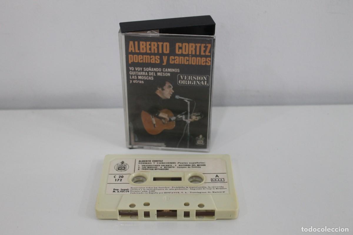 Alte Kassetten: ALBERTO CORTEZ POEMAS Y CANCIONES CASETE