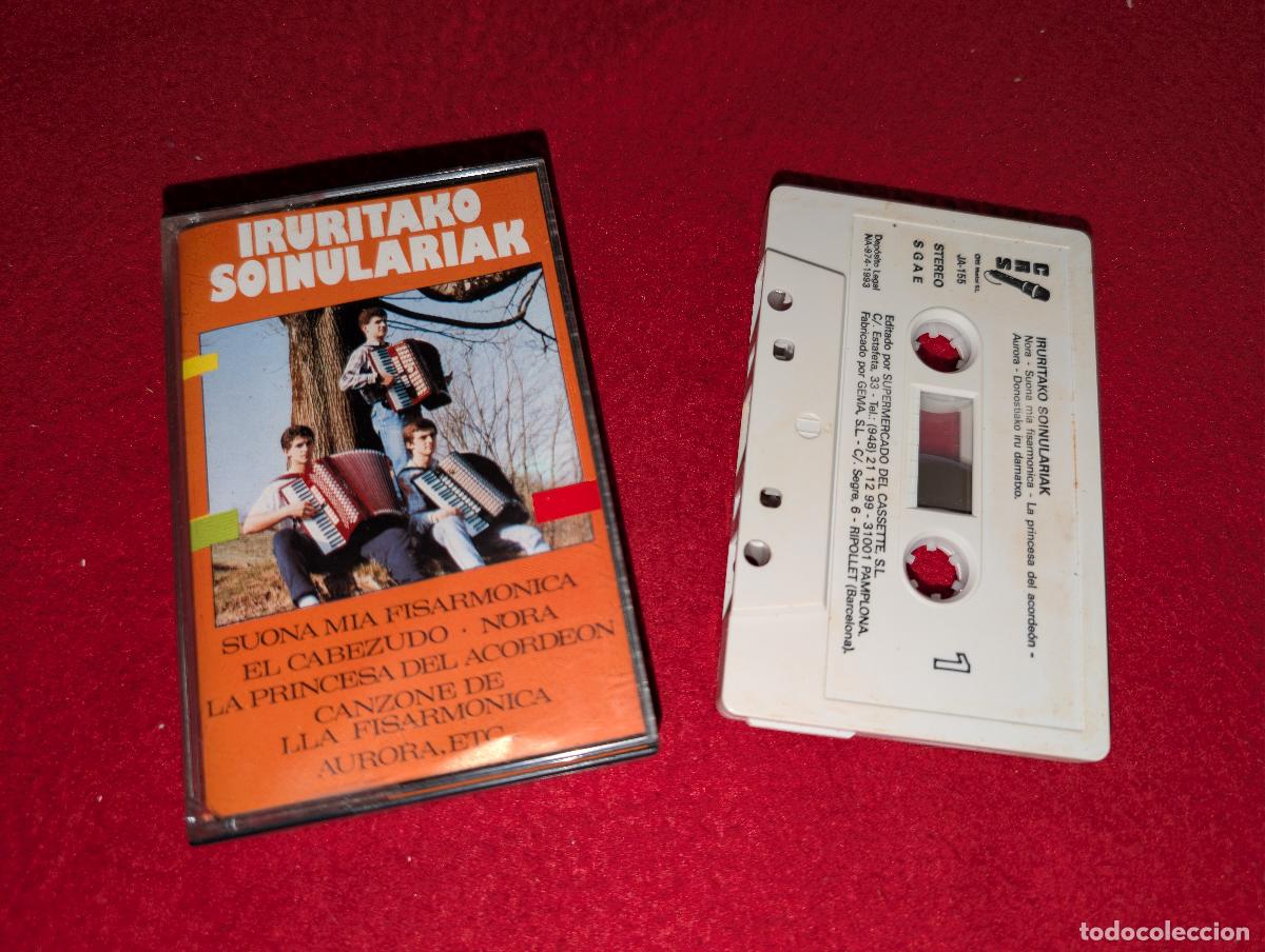 Casetes antiguos: IRURITAKO SOINULARIAK K7 CASSETTE 1993 CRS EUSKADI