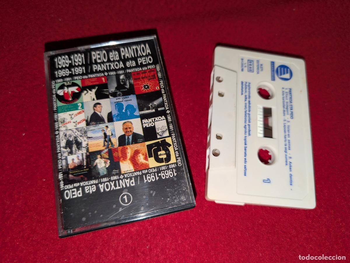 Casetes antiguos: PEIO ETA PANTXOA 1969-1991 PANTXOA ETA PEIO K7 CASSETTE 1998 Elkarlanean