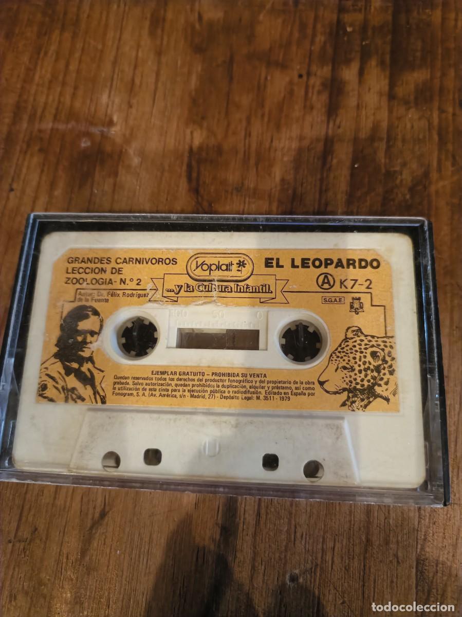 Casetes antiguos: CASETE FELIX RODRIGUEZ DE LA FUENTE/EL LEOPARDO YOPLAIT