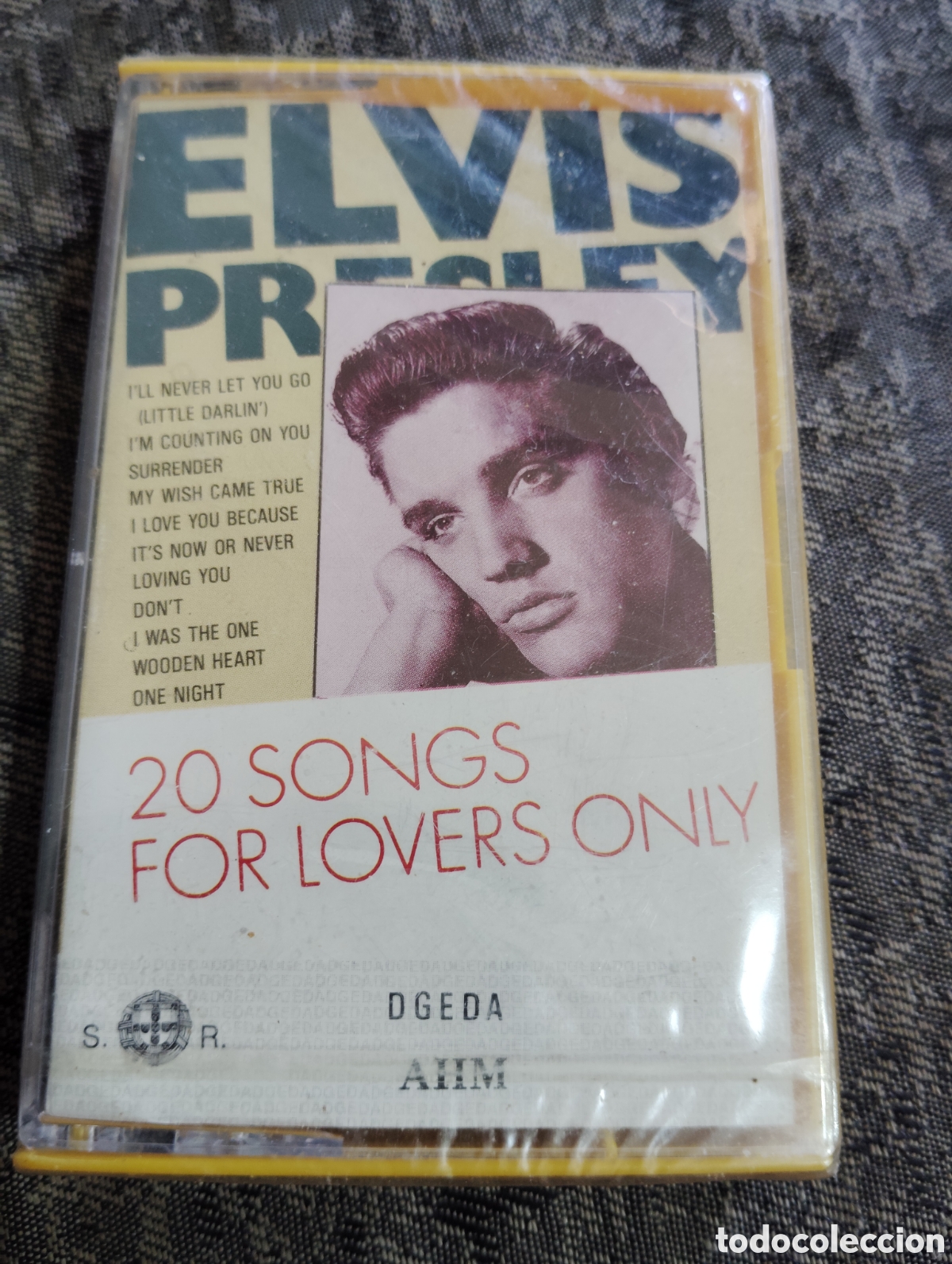Alte Kassetten: ELVIS PRESLEY - 20 SONGS FOR LOVERS ONLY , 1987 / CASETE NUEVA Y PRECINTADA.