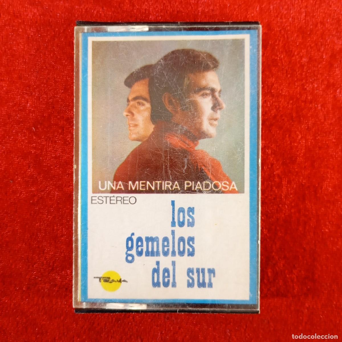 Cassetes antigas: LOS GEMELOS DEL SUR - UNA MENTIRA PIADOSA - T. 22-680 S. - CASETE - MUSICA / 3718