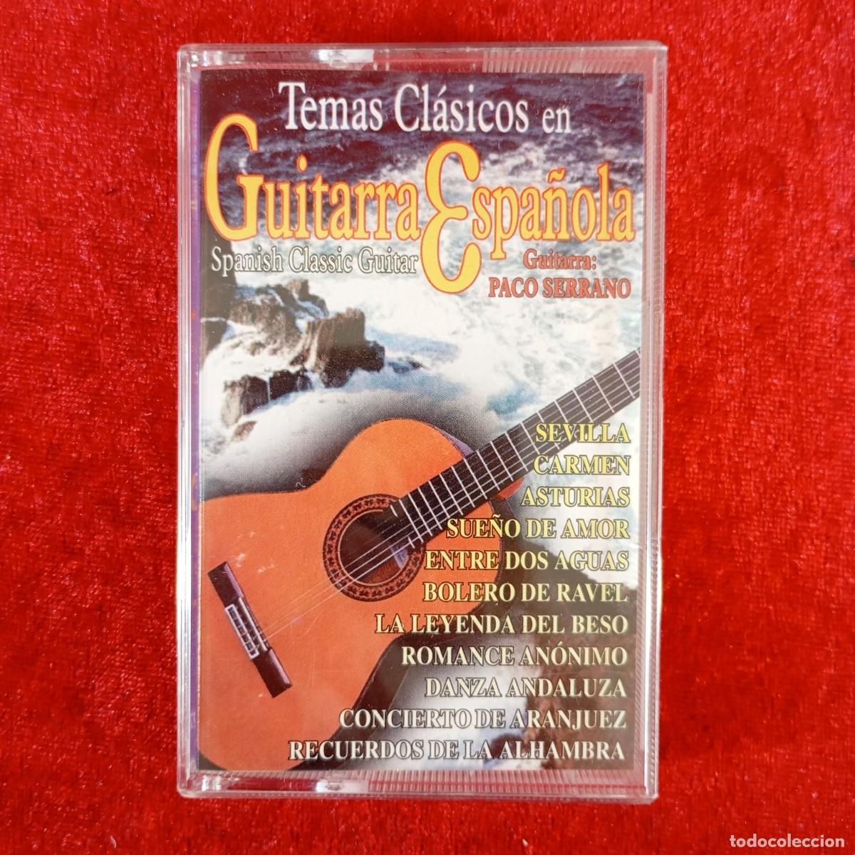 Cassettes Anciennes: TEMAS CL&Aacute;SICOS EN GUITARRA ESPA&Ntilde;OLA - PACO SERRANO - M0027C - CASETE - MUSICA / 3721