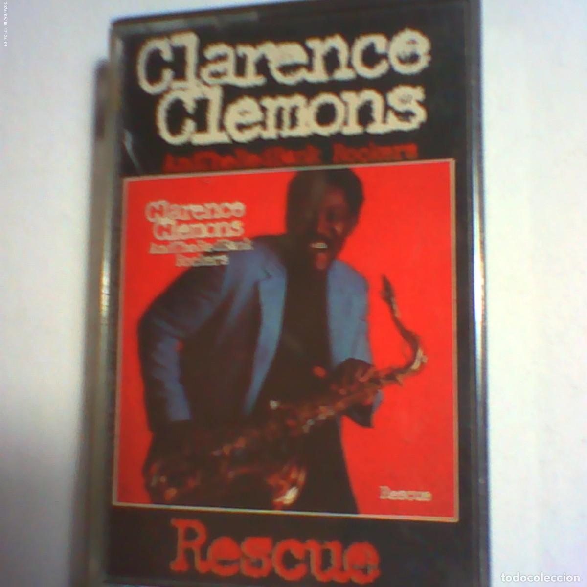 Casetes antiguos: cinta casete clarence clemons. rescue. cbs 1983 spain (seminueva)