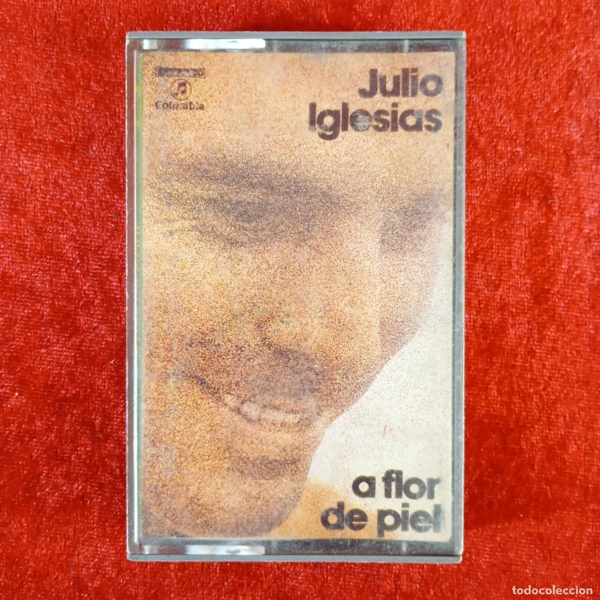 Cassetes antigas: JULIO IGLESIAS - A FLOR DE PIEL - SC 118 - CASETE - MUSICA / 3723