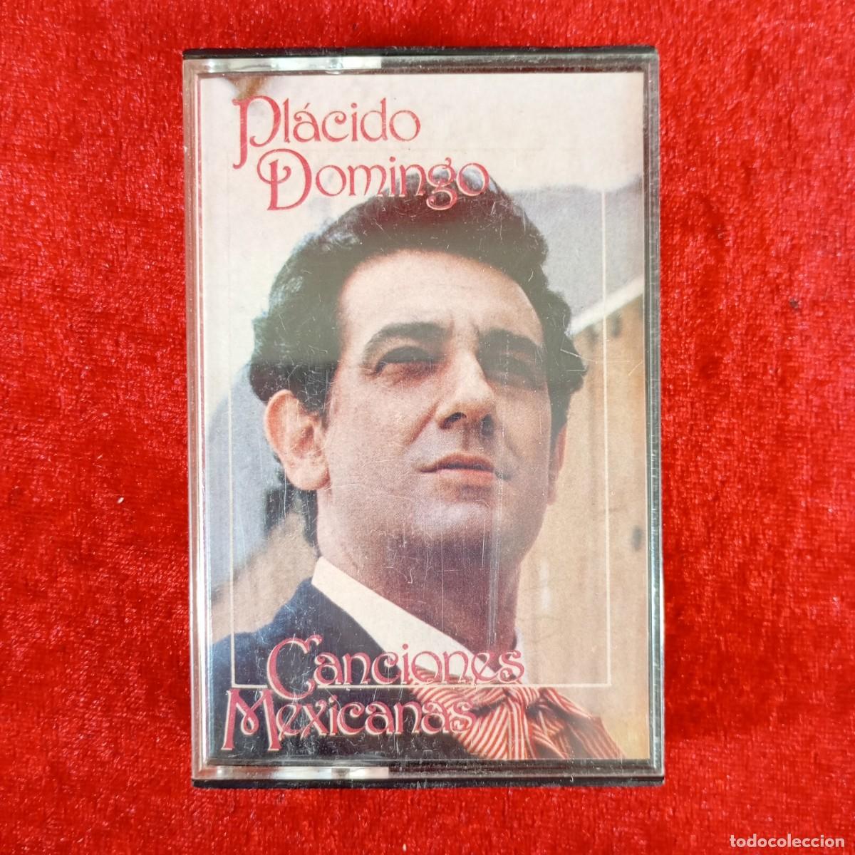 Old Cassettes: PL&Aacute;CIDO DOMINGO - CANCIONES MEXICANAS - FMT 42651 - CASETE - MUSICA / 3733