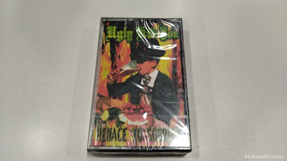 Casetes antiguos: 0526-CASSETTE-UGLY KID JOE MENACE TO SOBRIETY-PRECINTADO
