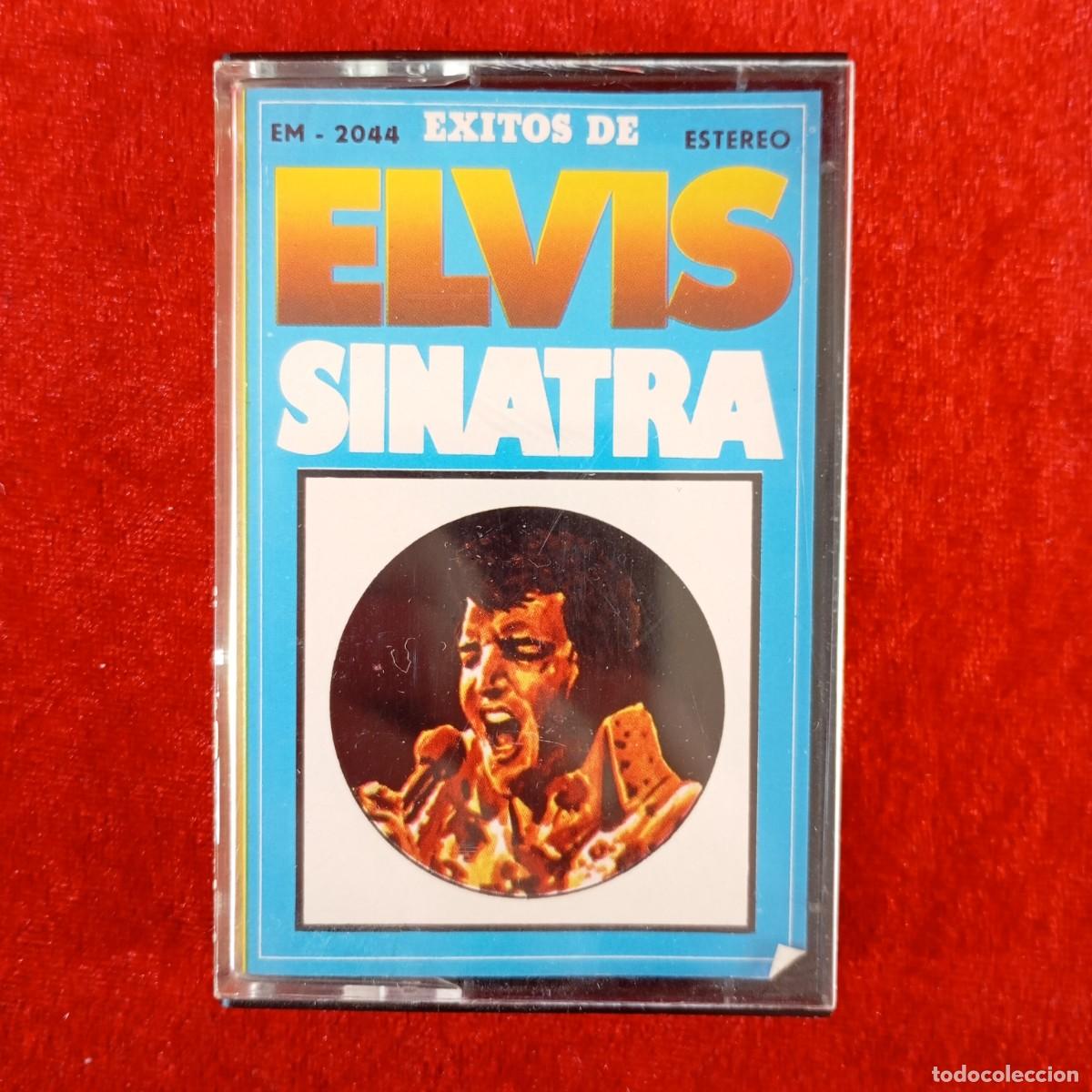 Cassetes antigas: EXITOS DE FRANK SINATRA Y ELVIS PRESLEY - EM-2044 - CASETE - MUSICA / 3738