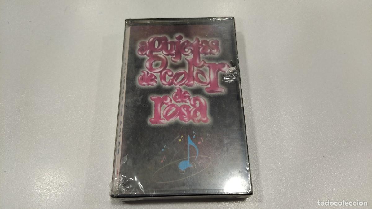 Casetes antiguos: 0526-CASSETTE-AGUJETAS DE COLOR DE ROSA-PRECINTADO