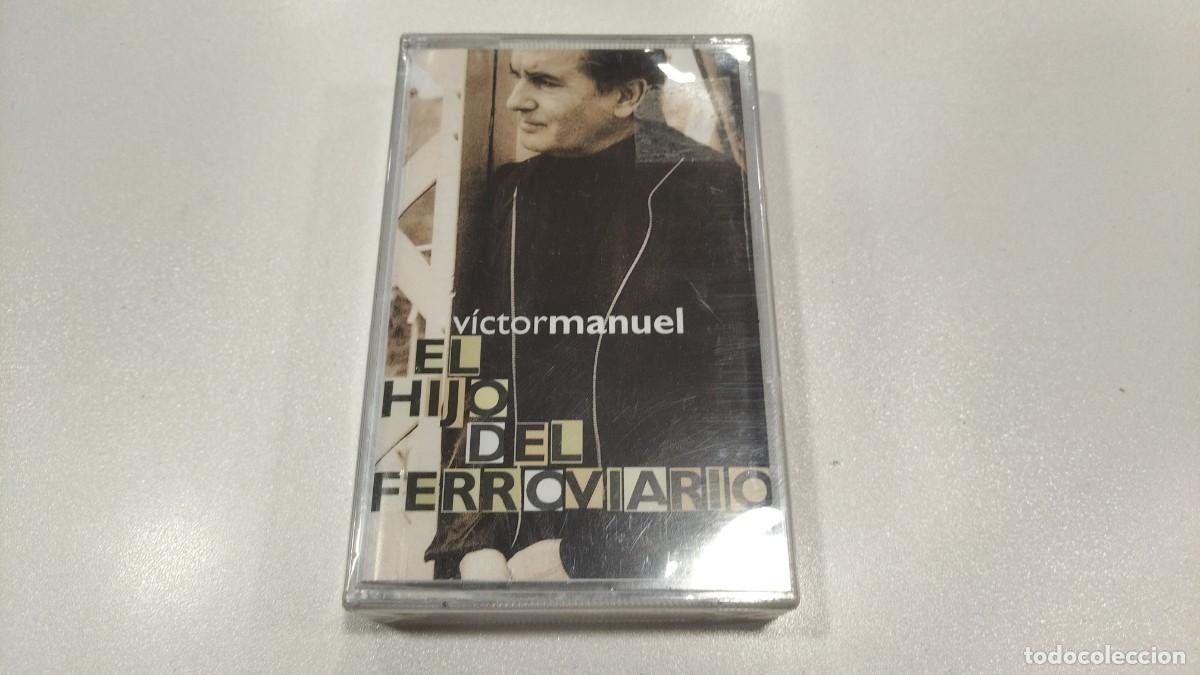 Casetes antiguos: 0526-CASSETTE-VICTOR MANUEL EL HIJO DLE FERROVIARIO-PRECINTADO