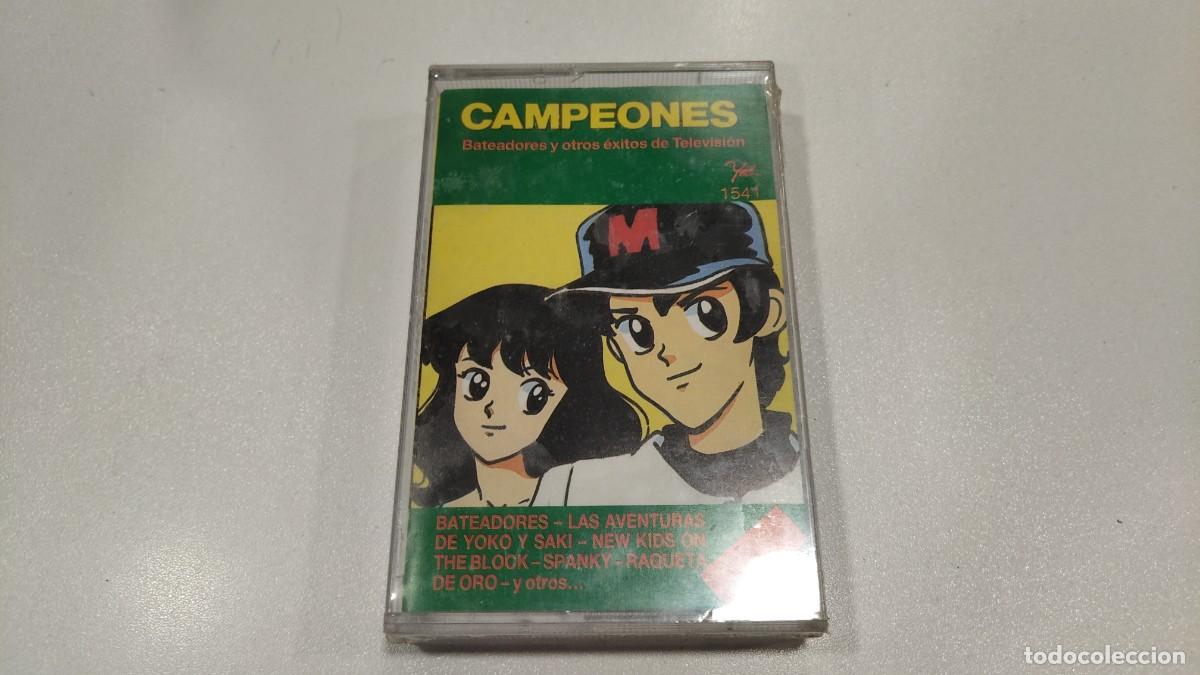 Casetes antiguos: 0526-CASSETTE-CAMPEONES-PRECINTADO - Foto 1