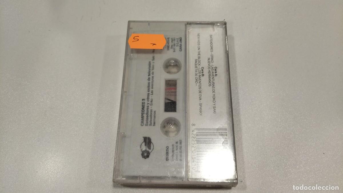 Casetes antiguos: 0526-CASSETTE-CAMPEONES-PRECINTADO - Foto 2