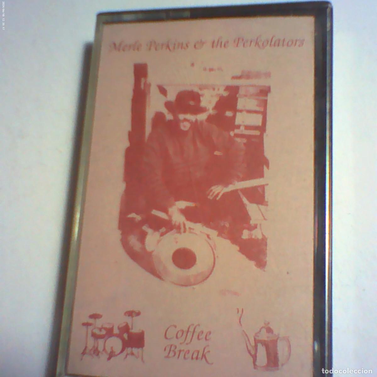 Casetes antiguos: cinta casete merle perkins & the perkolators. coffee break. rca (seminueva)