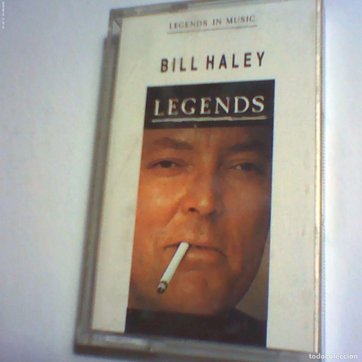 Casetes antiguos: cinta casete bill haley. legends. nunca en tc (seminueva)