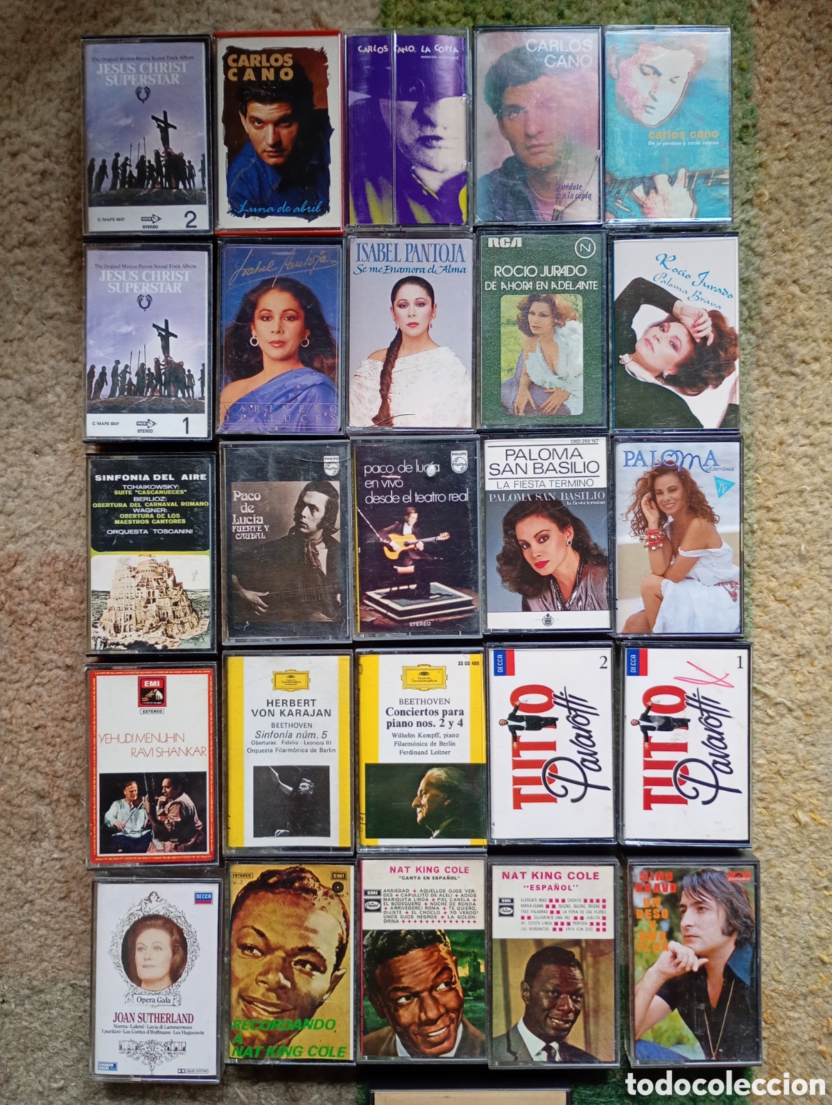 Casetes antiguos: 25 cassette variedad