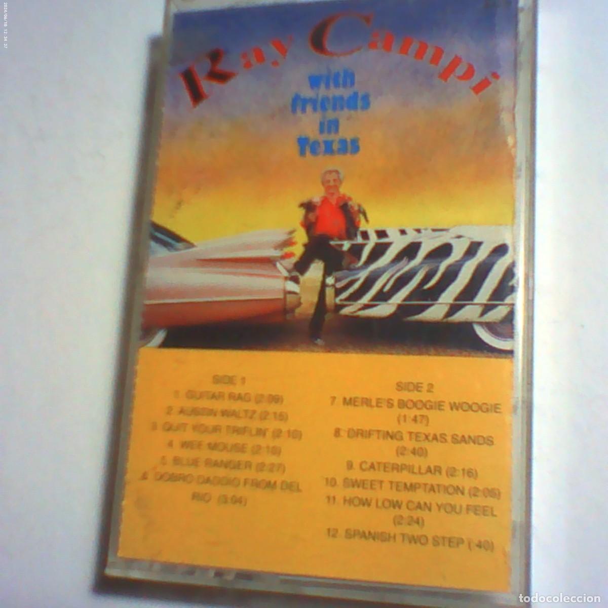 Casetes antiguos: cinta casete ray campi with friends in texas. fliying fish 1991 USA. nunca en tc (seminueva)