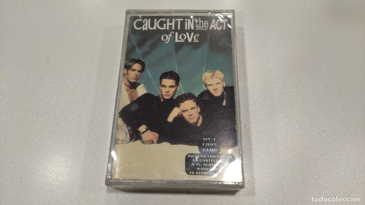 Casetes antiguos: 0526-CASSETTE-CAUGHT INTHE ACT OF LOVE- PRECINTADO