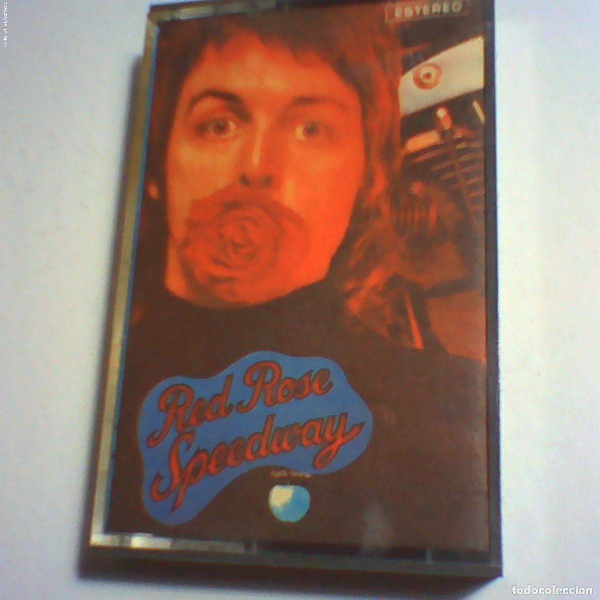 Casetes antiguos: cinta casete paul mccartney. red rose speedway. emi 1973 spain (seminueva)
