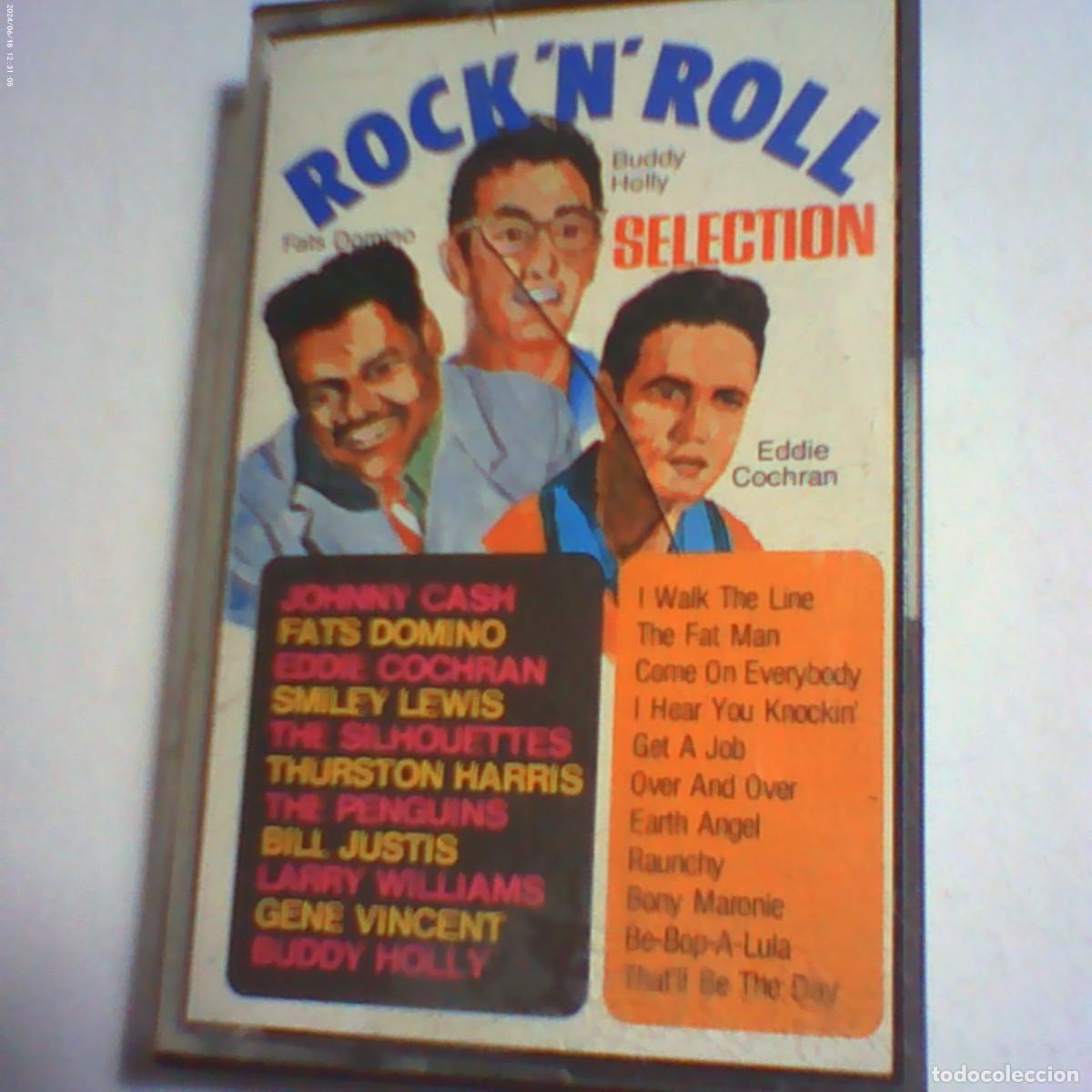 Casetes antiguos: cinta casete rock 'n' roll selection. nunca en tc (buen estado)